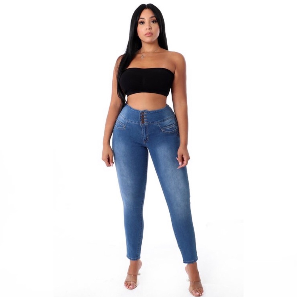 Heart & Lovely Medium Blue Jean